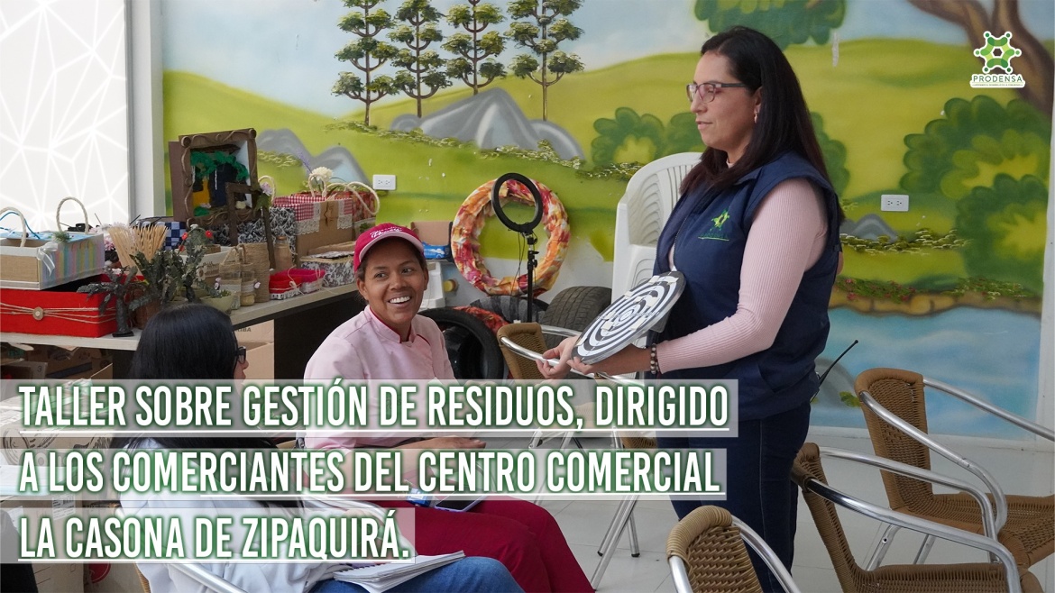 Seguimos reforzando conocimientos a los comerciantes de nuestra región sobre gestión y aprovechamiento de residuos.