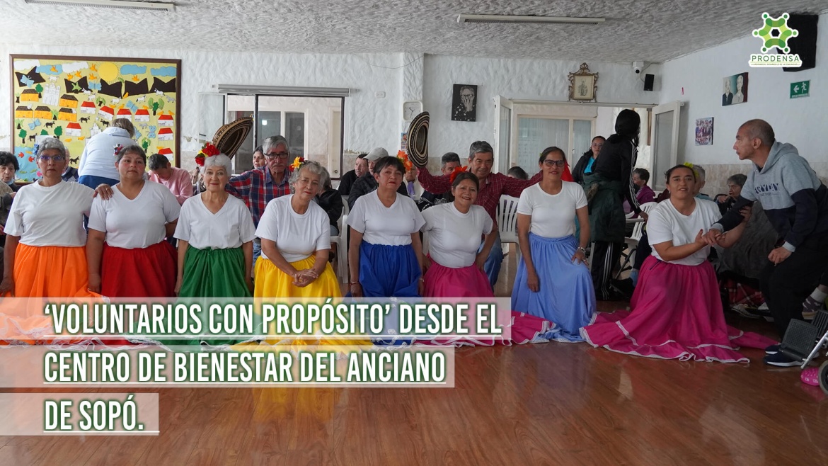 ‘Voluntarios con Propósito’ en el Centro de Bienestar del Anciano