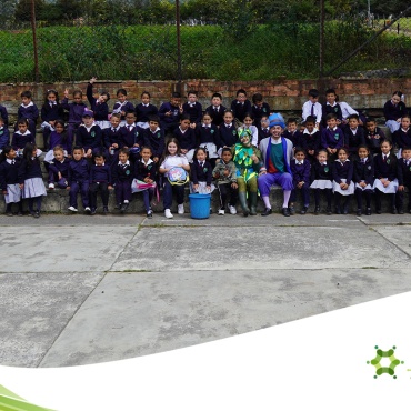 ¡La Basura No Existe! en los colegios del municipio de Tabio