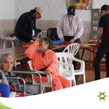 Celebración de amor y amistas en el Centro Bienestar del Anciano de Sopó