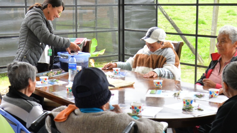 Un Día de Alegría y Creatividad con Nuestros adultos mayores